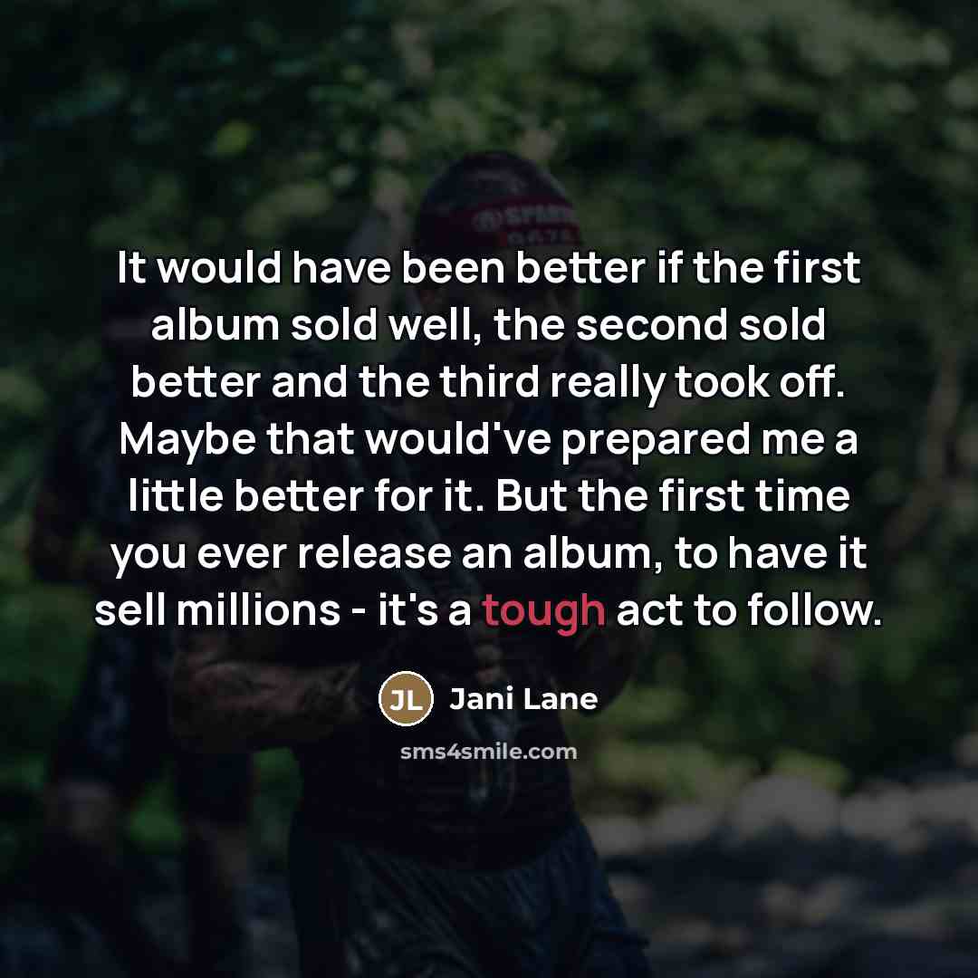 “It would have been better if the first album sold…” quote by Jani Lane