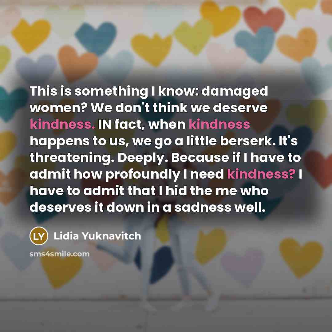 “This is something I know: damaged women? We don't think…” quote by Lidia Yuknavitch