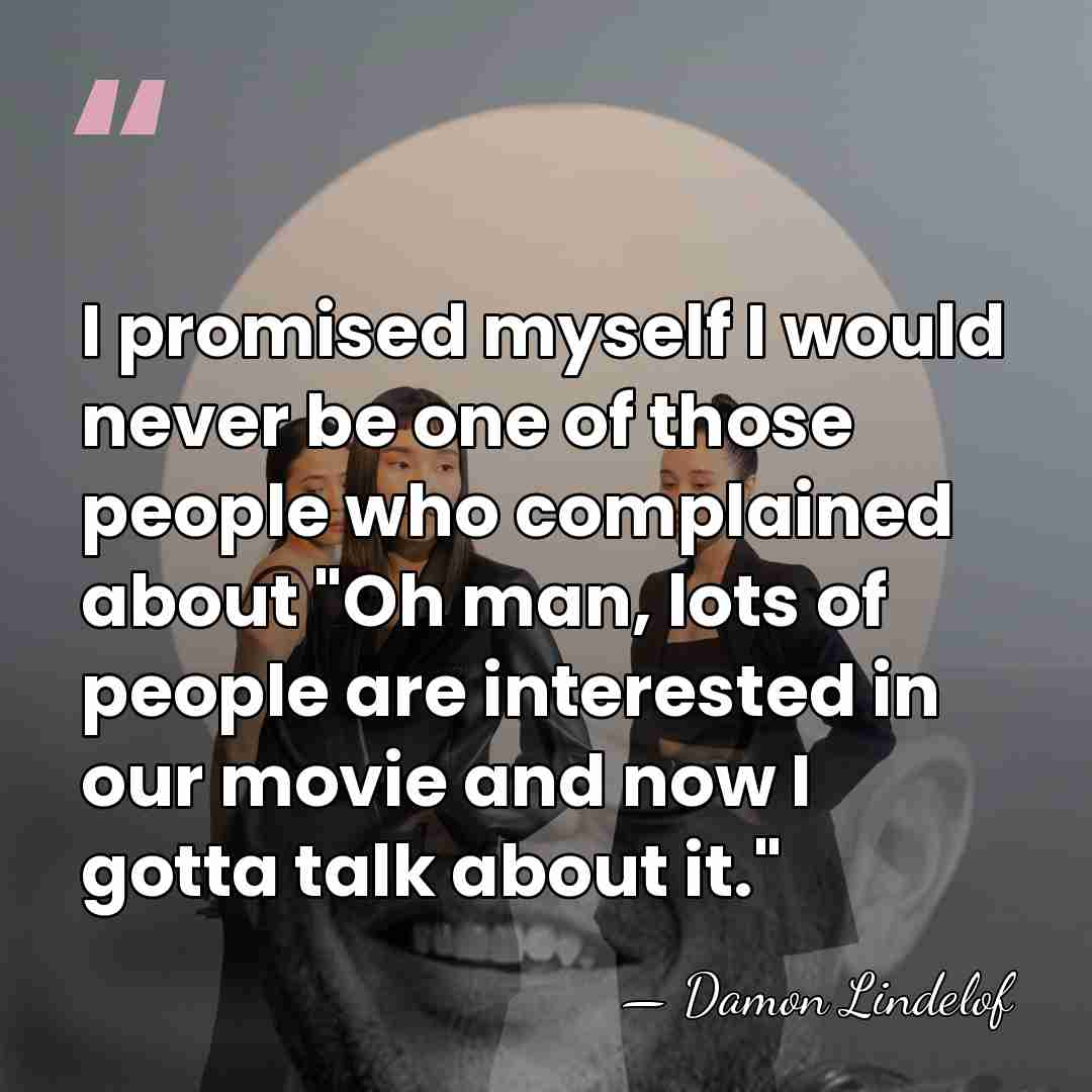 I promised myself I would never be one of those people who&hellip; - Damon Lindelof