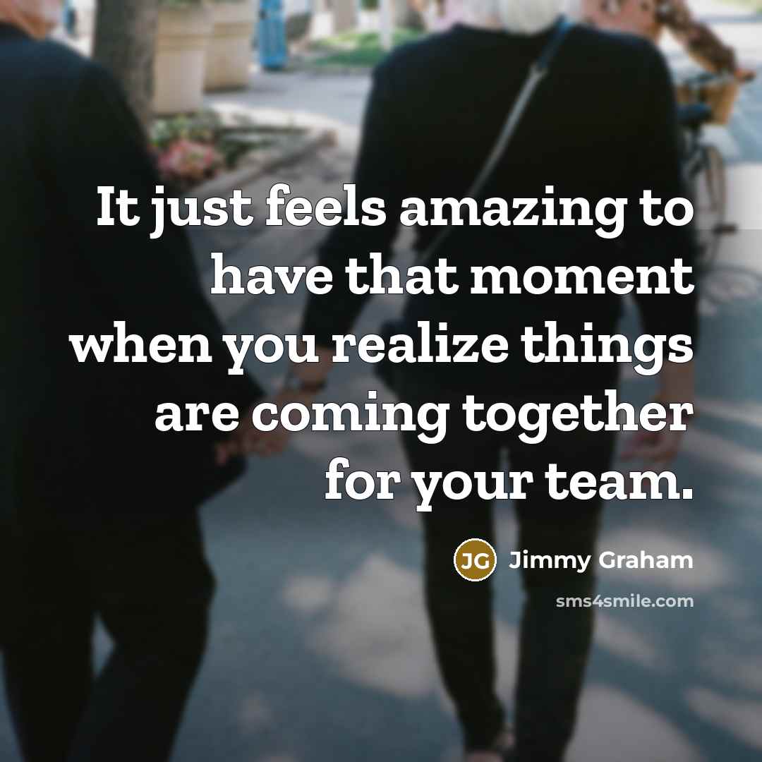 “It just feels amazing to have that moment when you…” quote by Jimmy Graham