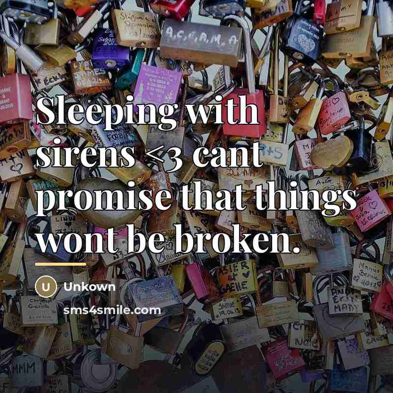 “Sleeping with sirens…” quote by Unkown