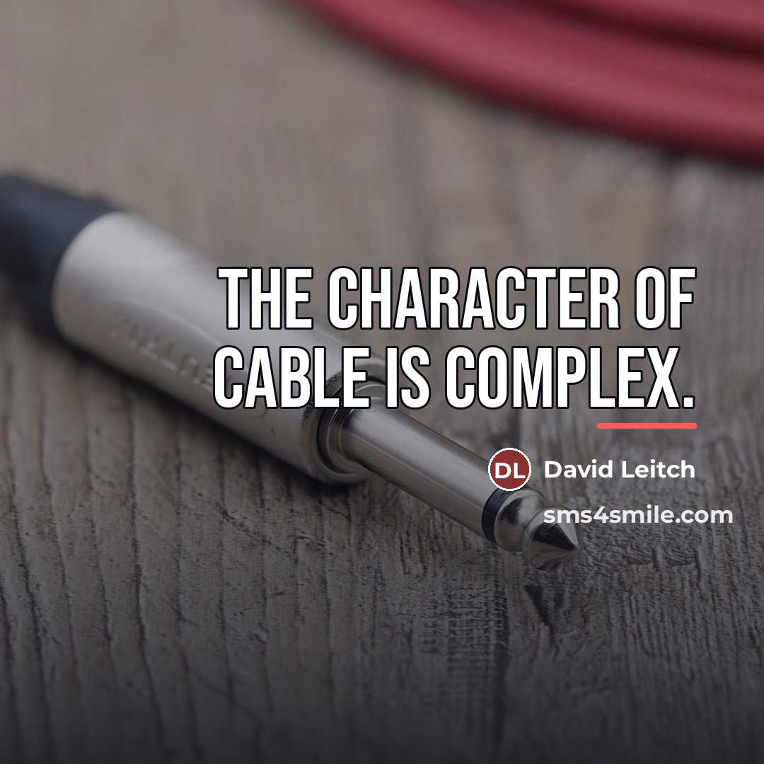 “The character of Cable is complex.…” quote by David Leitch