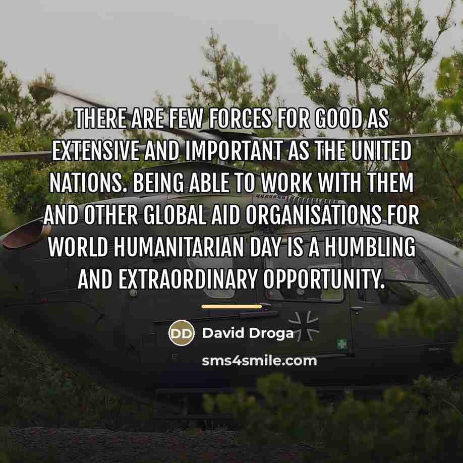 “There are few forces for good as extensive and important…” quote by David Droga