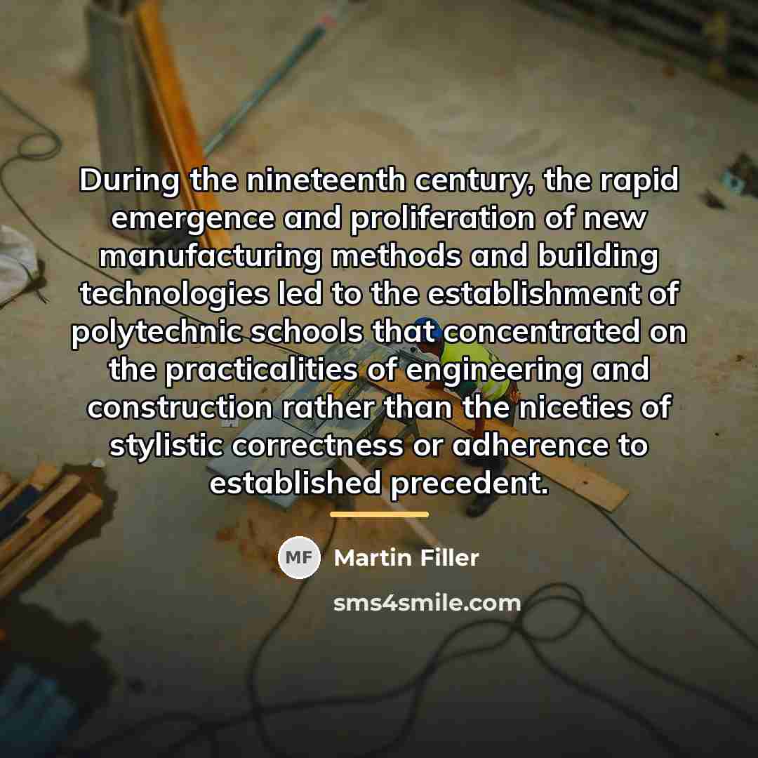 “During the nineteenth century, the rapid emergence and proliferation of…” quote by Martin Filler