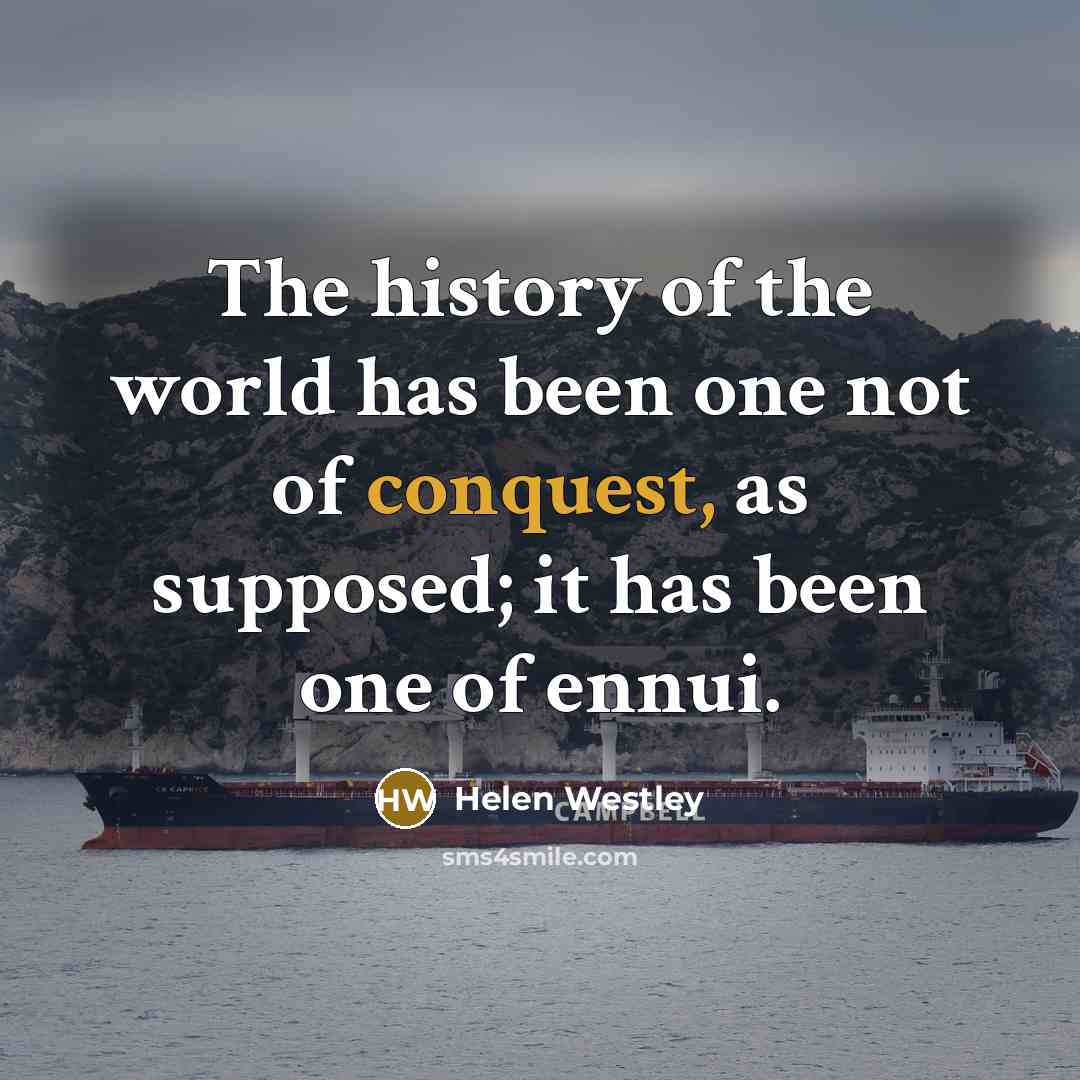 “The history of the world has been one not of…” quote by Helen Westley