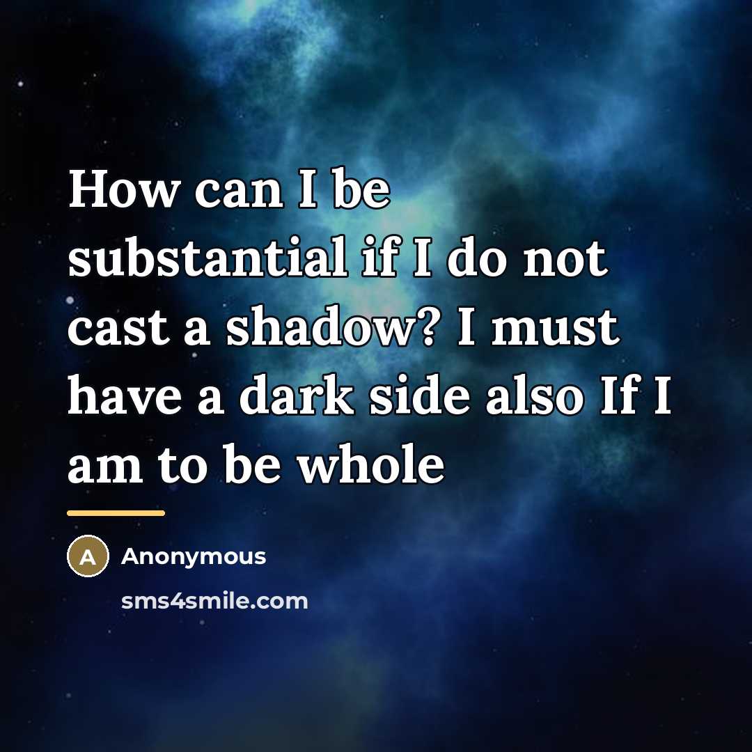 “How can I be substantial if I do not cast…” quote by Anonymous