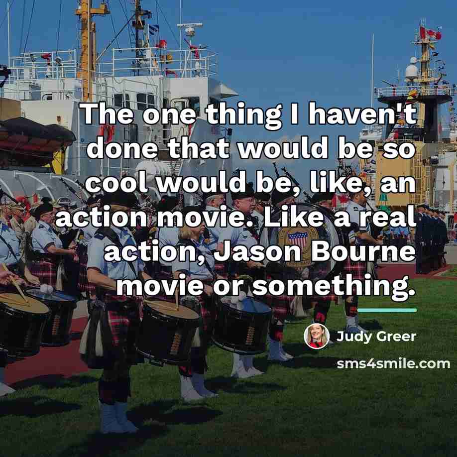 “The one thing I haven't done that would be so…” quote by Judy Greer