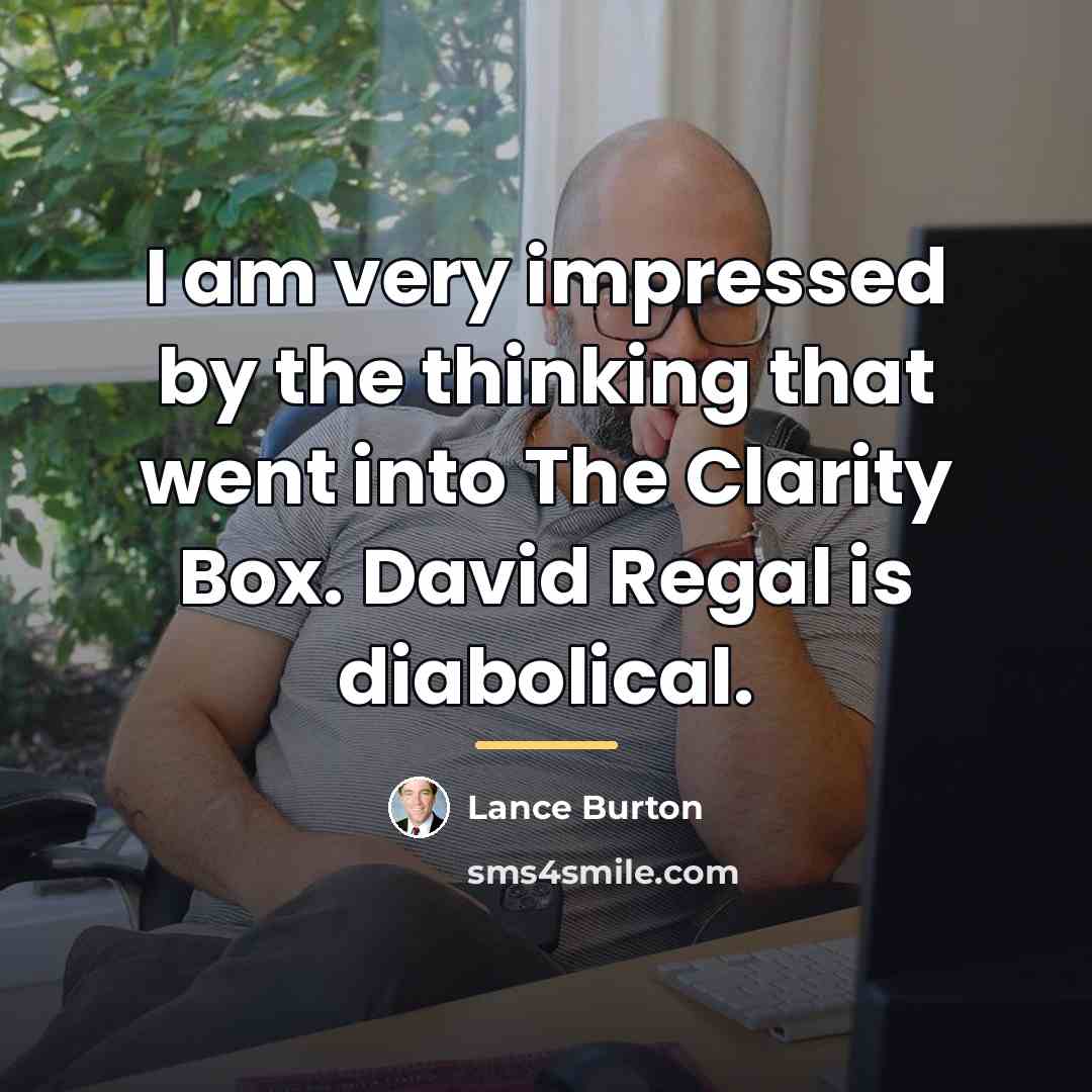 “I am very impressed by the thinking that went into…” quote by Lance Burton
