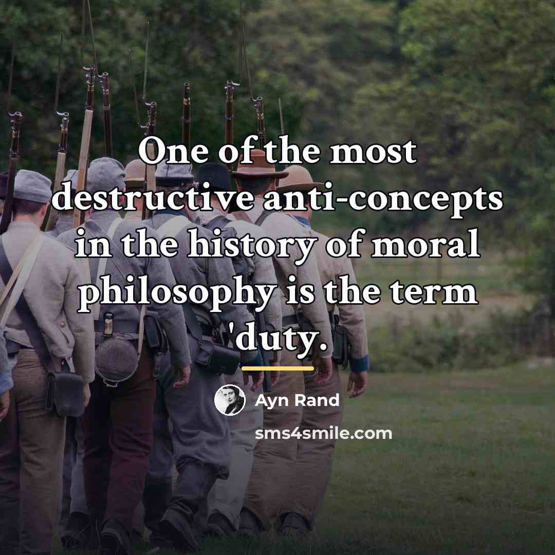 “One of the most destructive anti-concepts in the history of…” quote by Ayn Rand