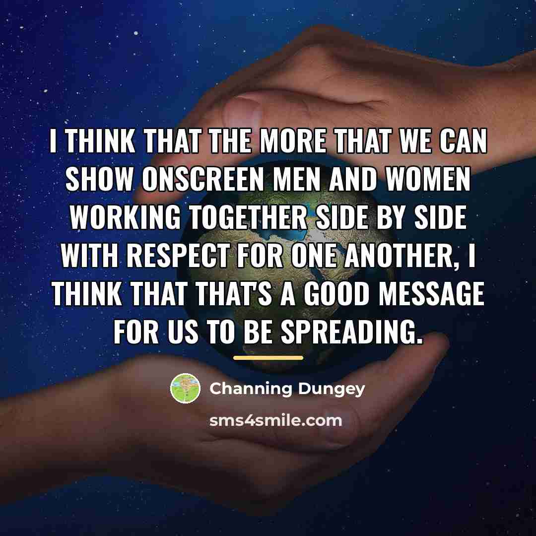 “I think that the more that we can show onscreen…” quote by Channing Dungey