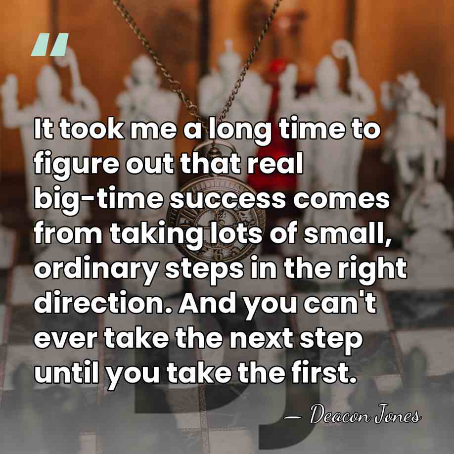 It took me a long time to figure out that real big-time&hellip; - Deacon Jones