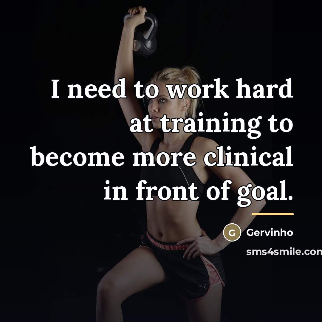 “I need to work hard at training to become more…” quote by Gervinho