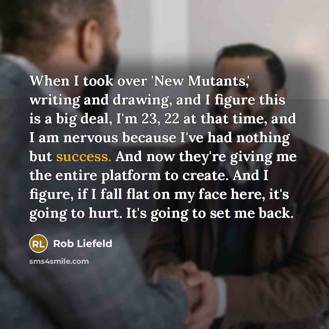“When I took over 'New Mutants,' writing and drawing, and…” quote by Rob Liefeld