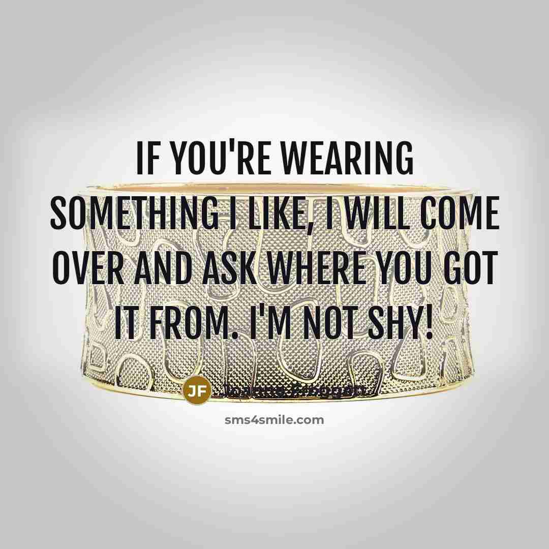 “If you're wearing something I like, I will come over…” quote by Joanne Froggatt