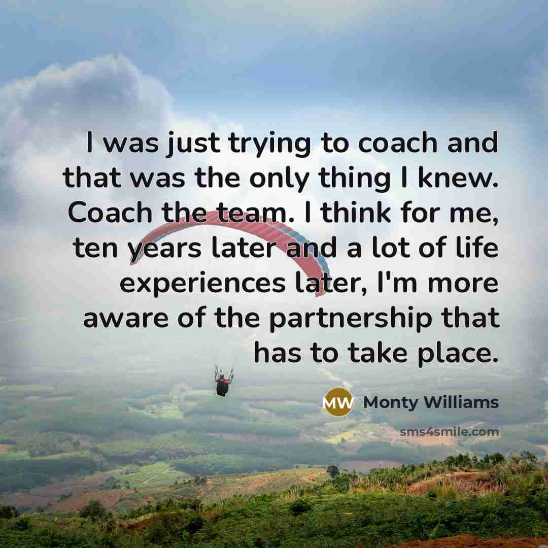 “I was just trying to coach and that was the…” quote by Monty Williams