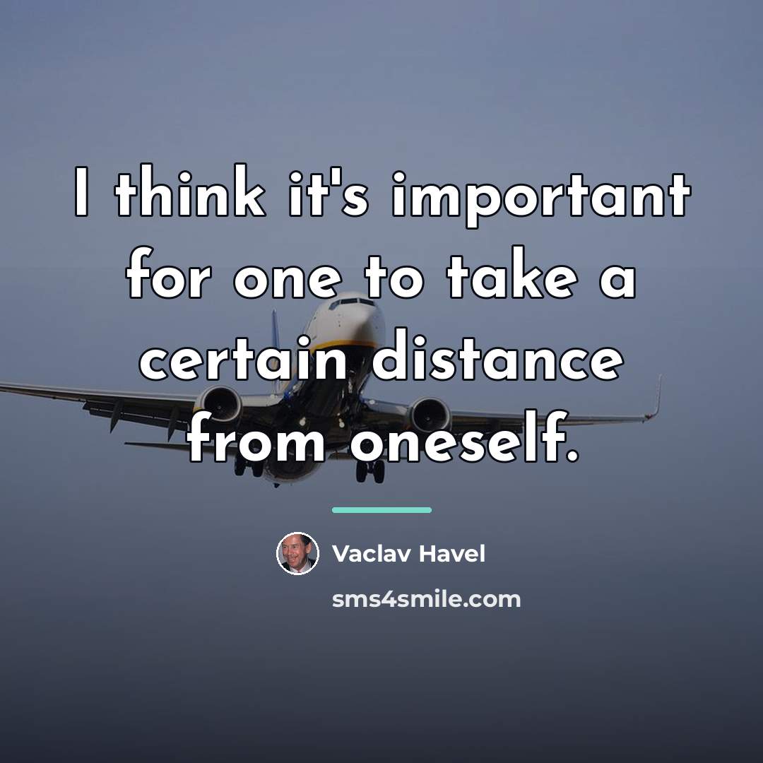 “I think it's important for one to take a certain…” quote by Vaclav Havel