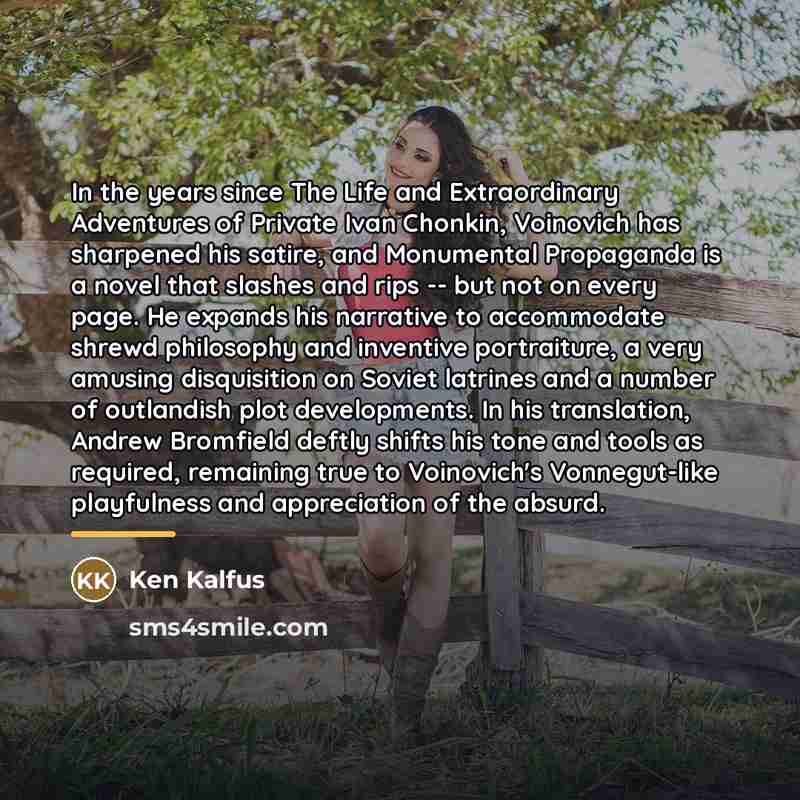 “In the years since The Life and Extraordinary Adventures of…” quote by Ken Kalfus