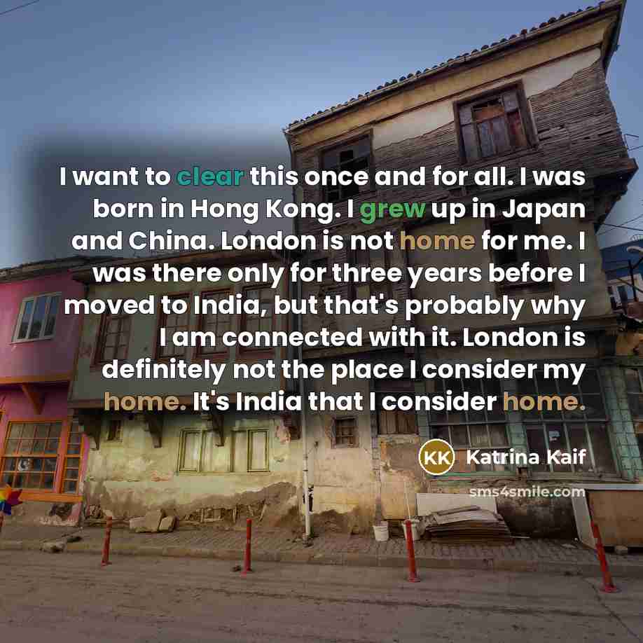 “I want to clear this once and for all. I…” quote by Katrina Kaif