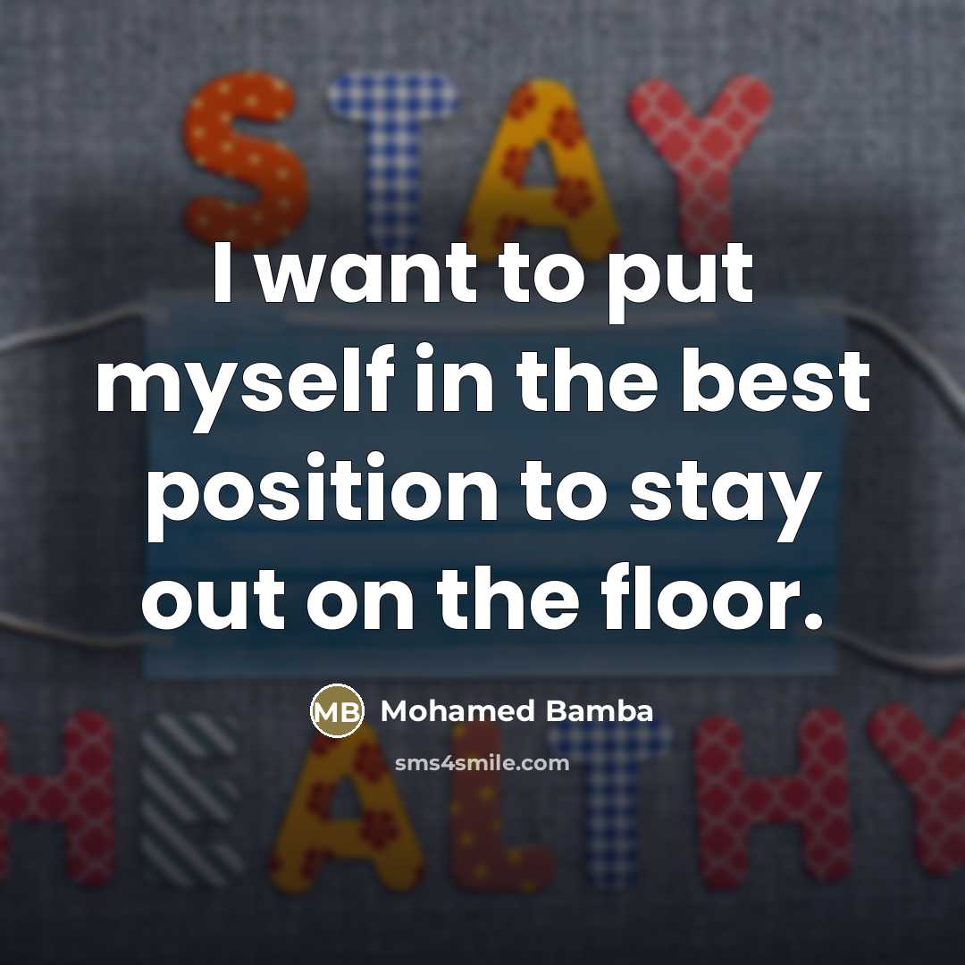 “I want to put myself in the best position to…” quote by Mohamed Bamba