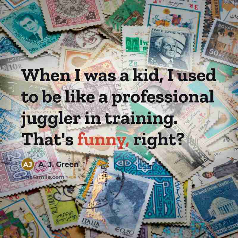 “When I was a kid, I used to be like…” quote by A. J. Green