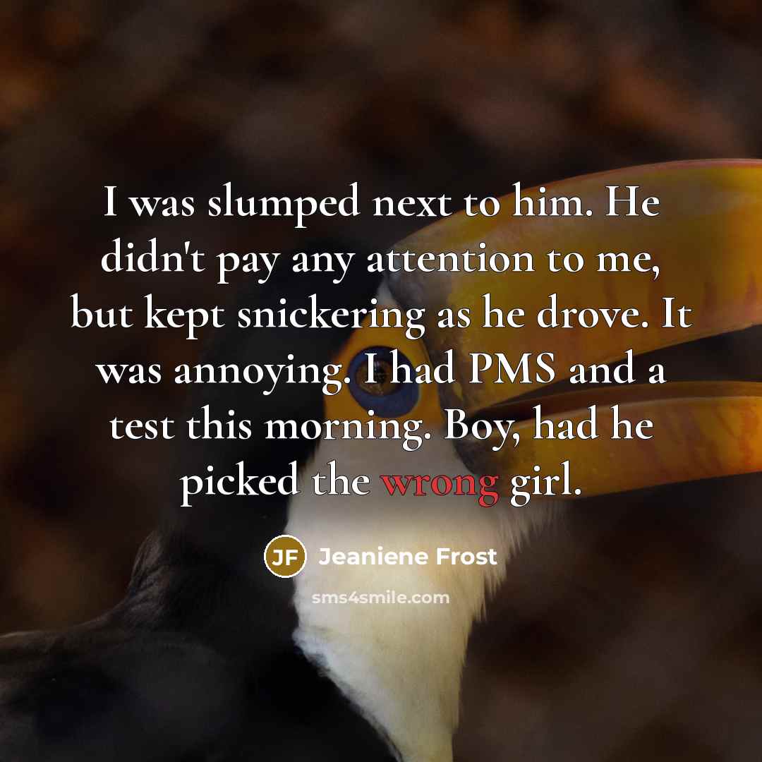 “I was slumped next to him. He didn't pay any…” quote by Jeaniene Frost