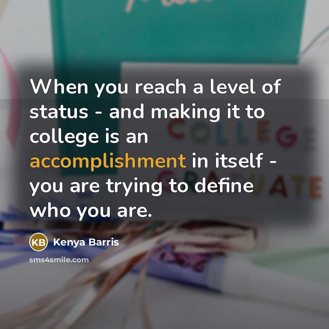“When you reach a level of status - and making…” quote by Kenya Barris