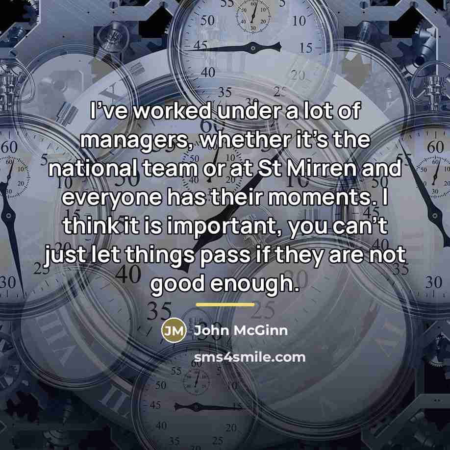 “I've worked under a lot of managers, whether it's the…” quote by John McGinn