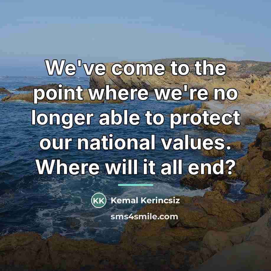 “We've come to the point where we're no longer able…” quote by Kemal Kerincsiz