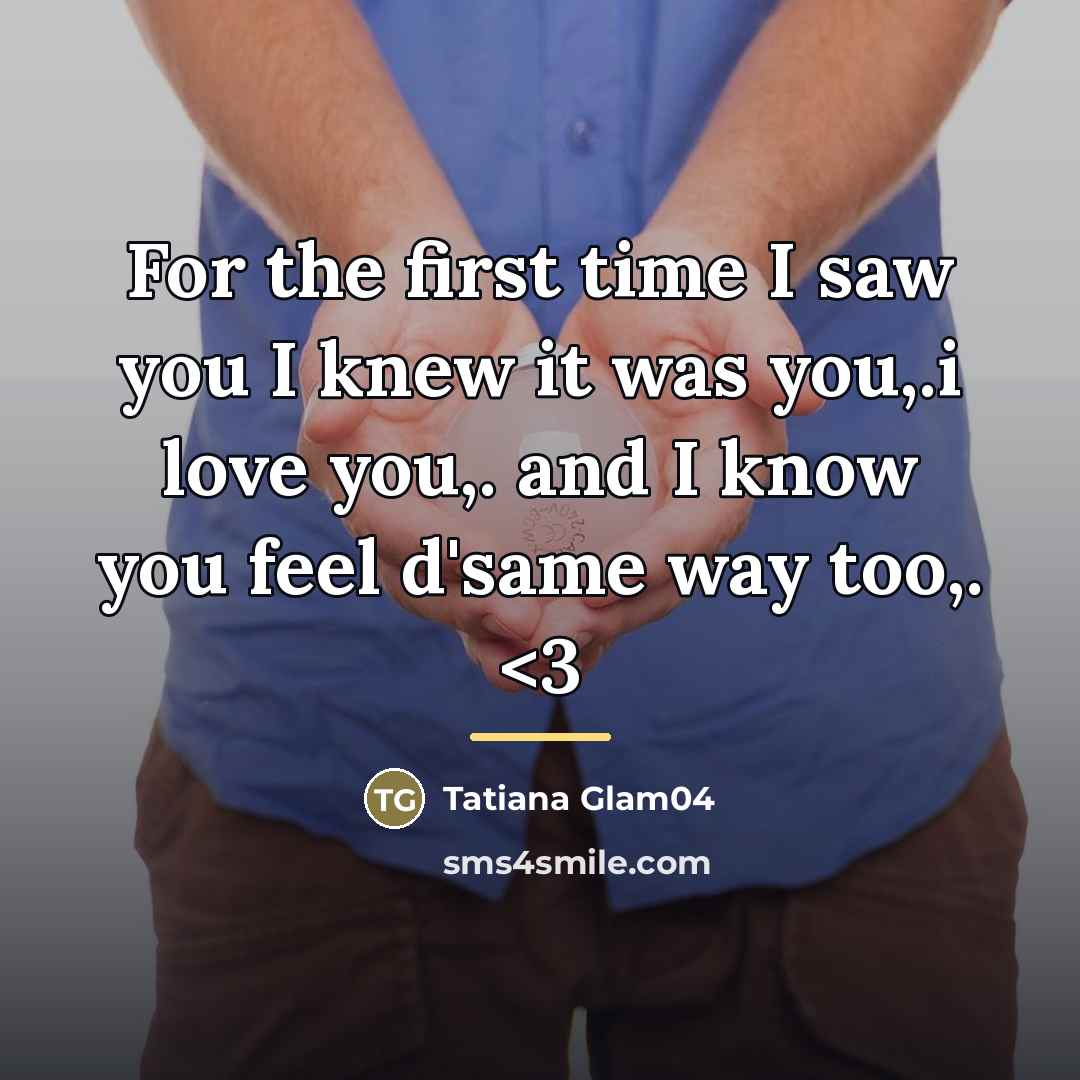 “For the first time I saw you I knew it…” quote by Tatiana Glam04