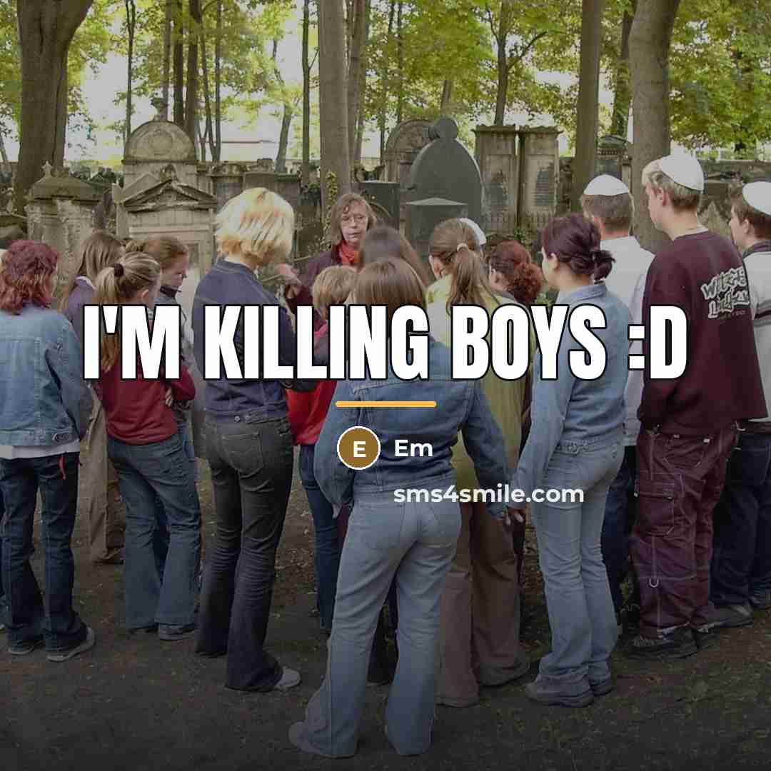 “I'm Killing boys :D…” quote by Em