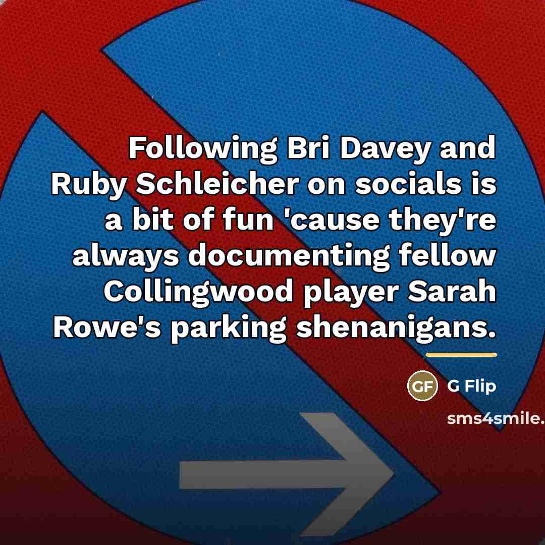 “Following Bri Davey and Ruby Schleicher on socials is a…” quote by G Flip