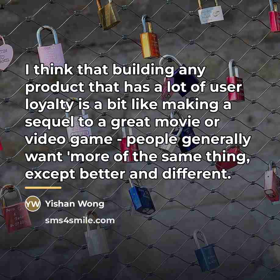 “I think that building any product that has a lot…” quote by Yishan Wong