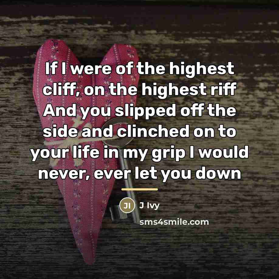 “If I were of the highest cliff, on the highest…” quote by Anonymous
