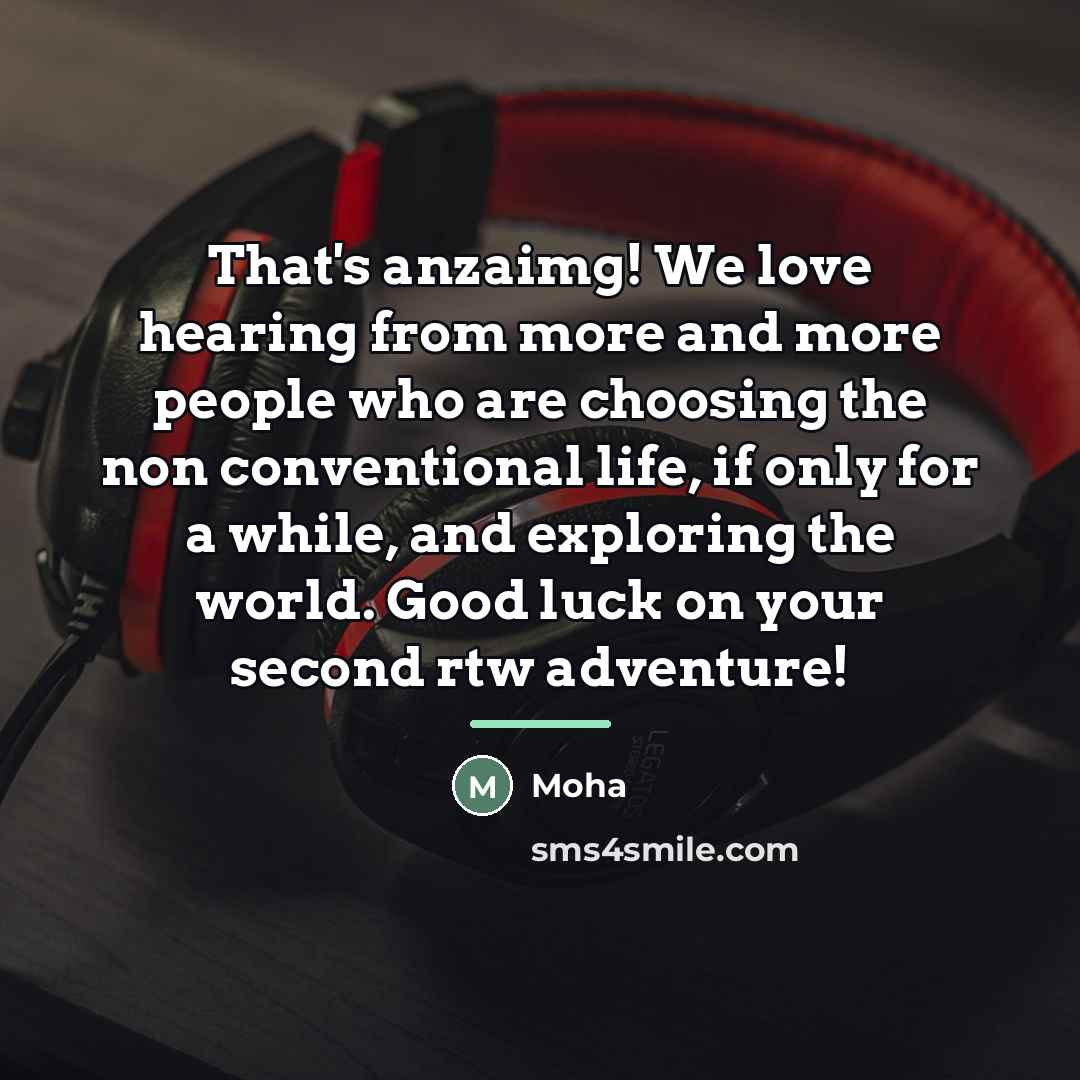 “That's anzaimg! We love hearing from more and more people…” quote by Moha