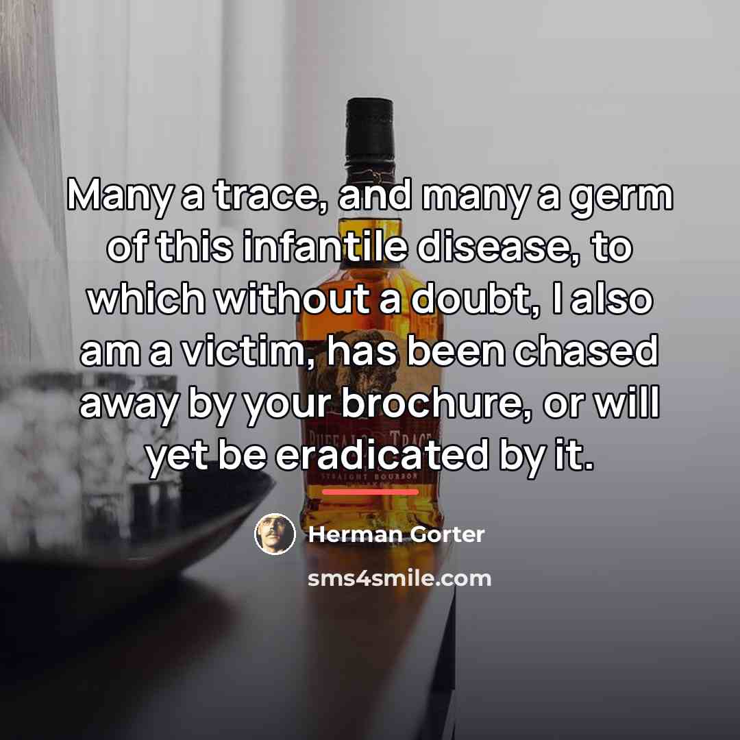 “Many a trace, and many a germ of this infantile…” quote by Herman Gorter