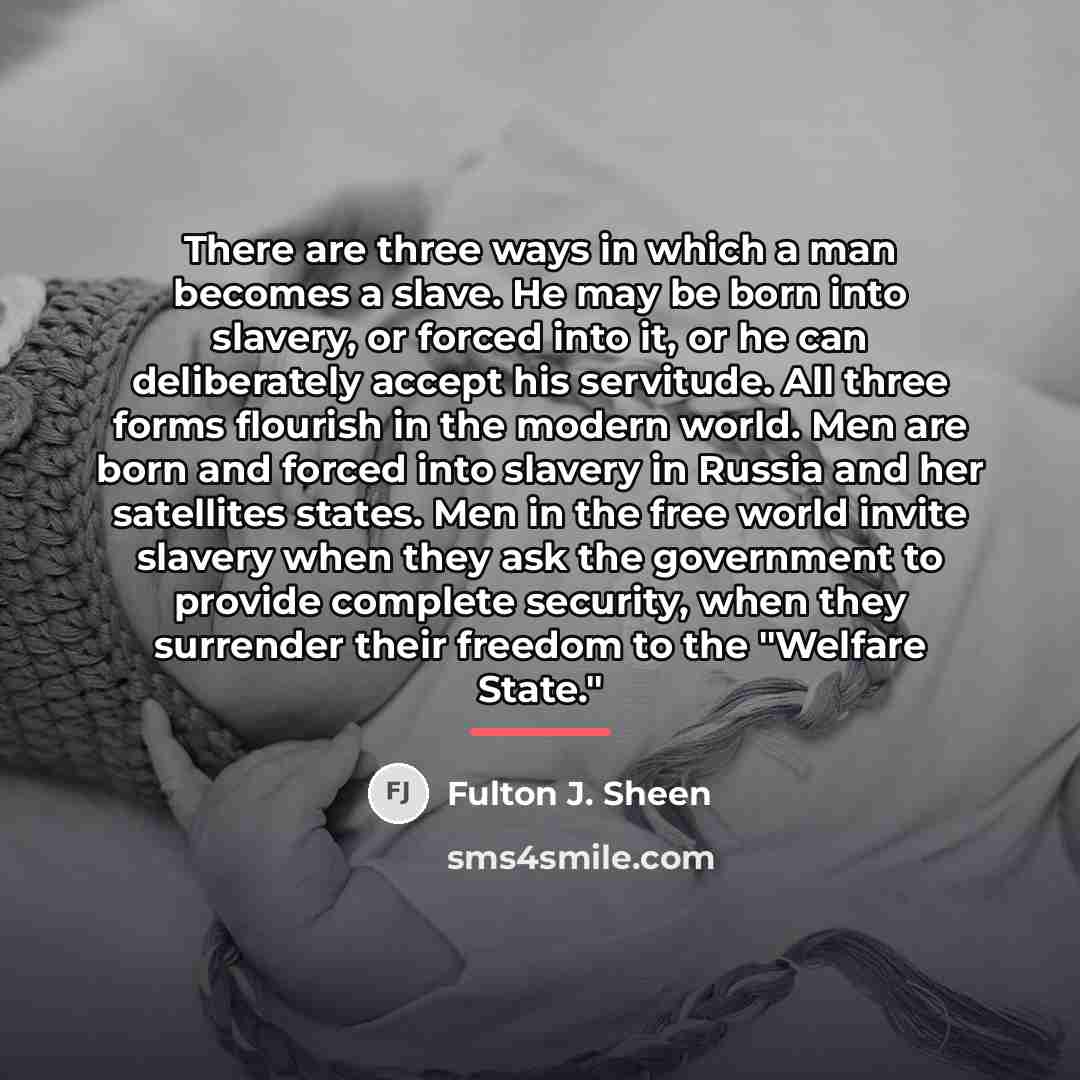 “There are three ways in which a man becomes a…” quote by Fulton J. Sheen