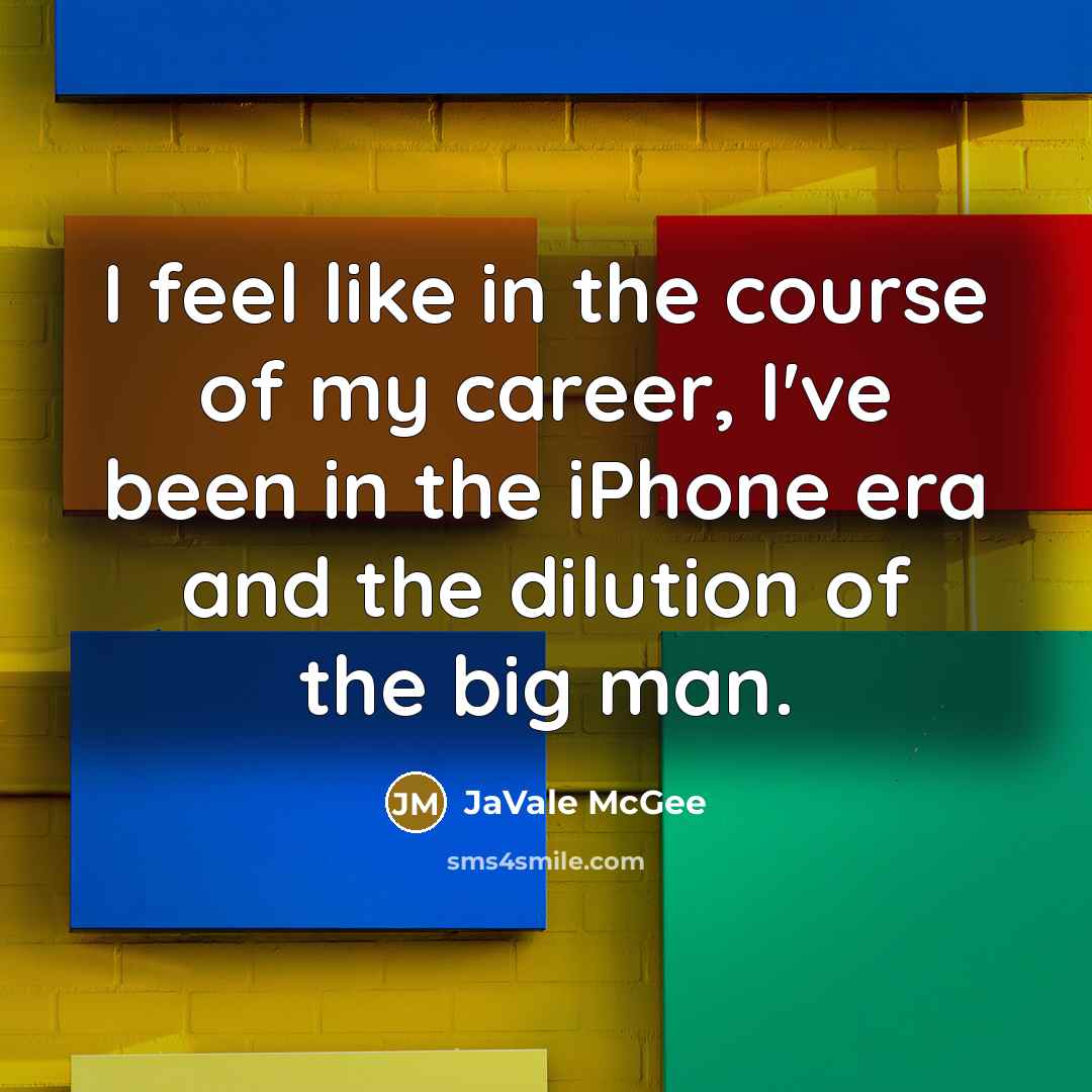 “I feel like in the course of my career, I've…” quote by JaVale McGee