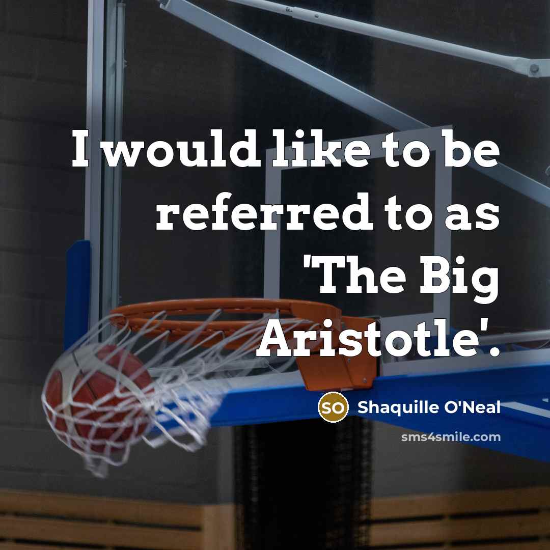 “I would like to be referred to as 'The Big…” quote by Shaquille O'Neal