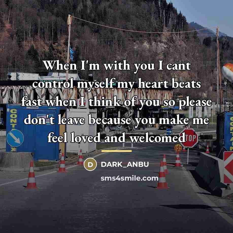 “When I'm with you I cant control myself my heart…” quote by Dark_anbu