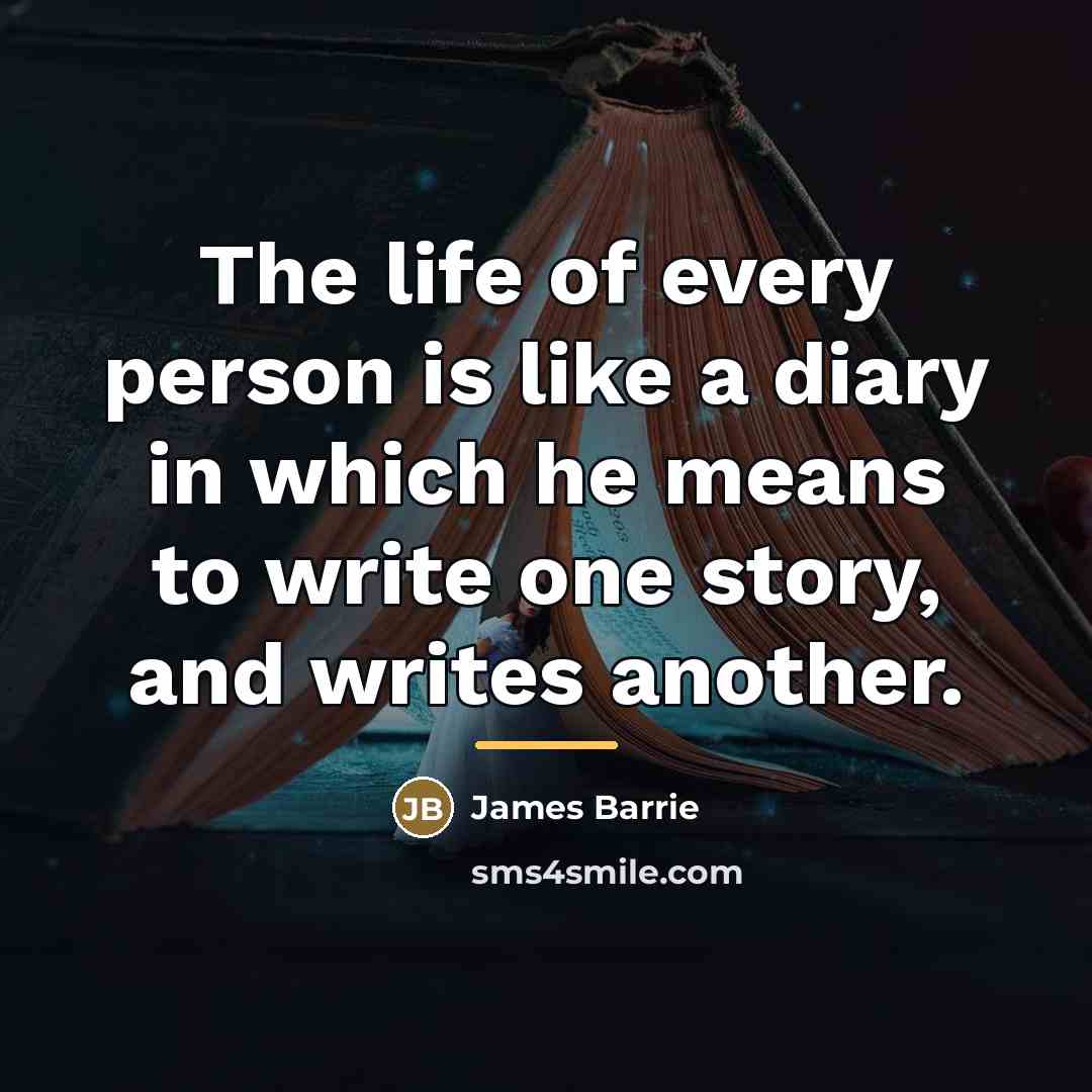 “The life of every person is like a diary in…” quote by Anonymous