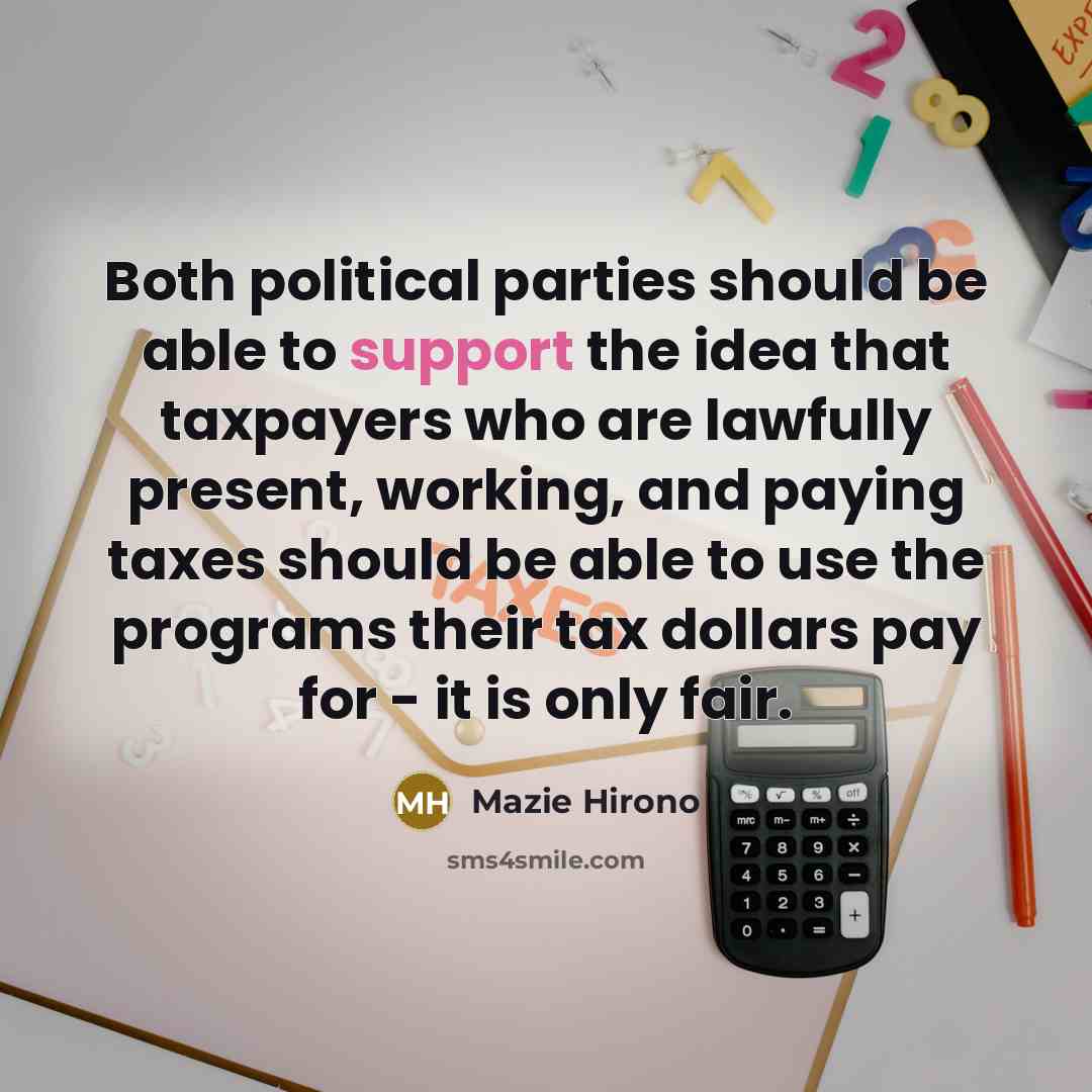 “Both political parties should be able to support the idea…” quote by Mazie Hirono