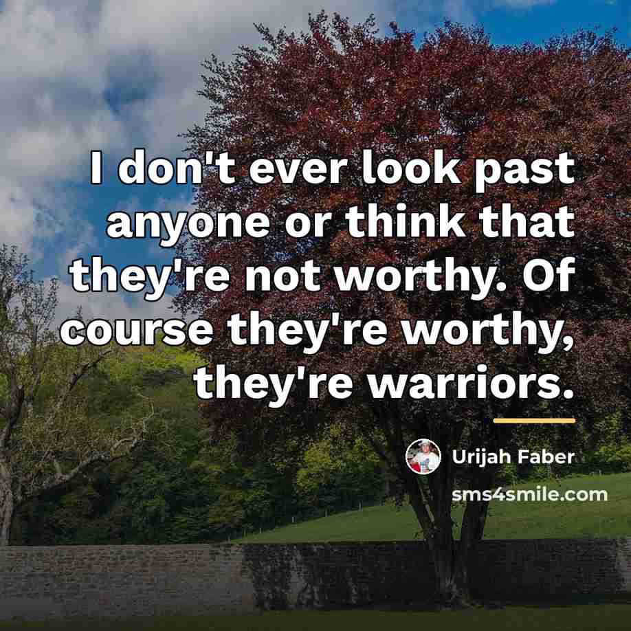 “I don't ever look past anyone or think that they're…” quote by Urijah Faber