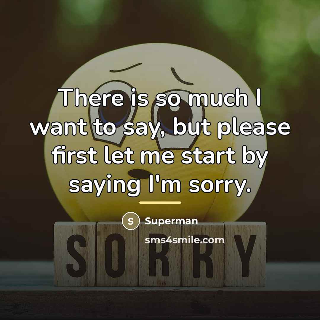 “There is so much I want to say, but please…” quote by Superman