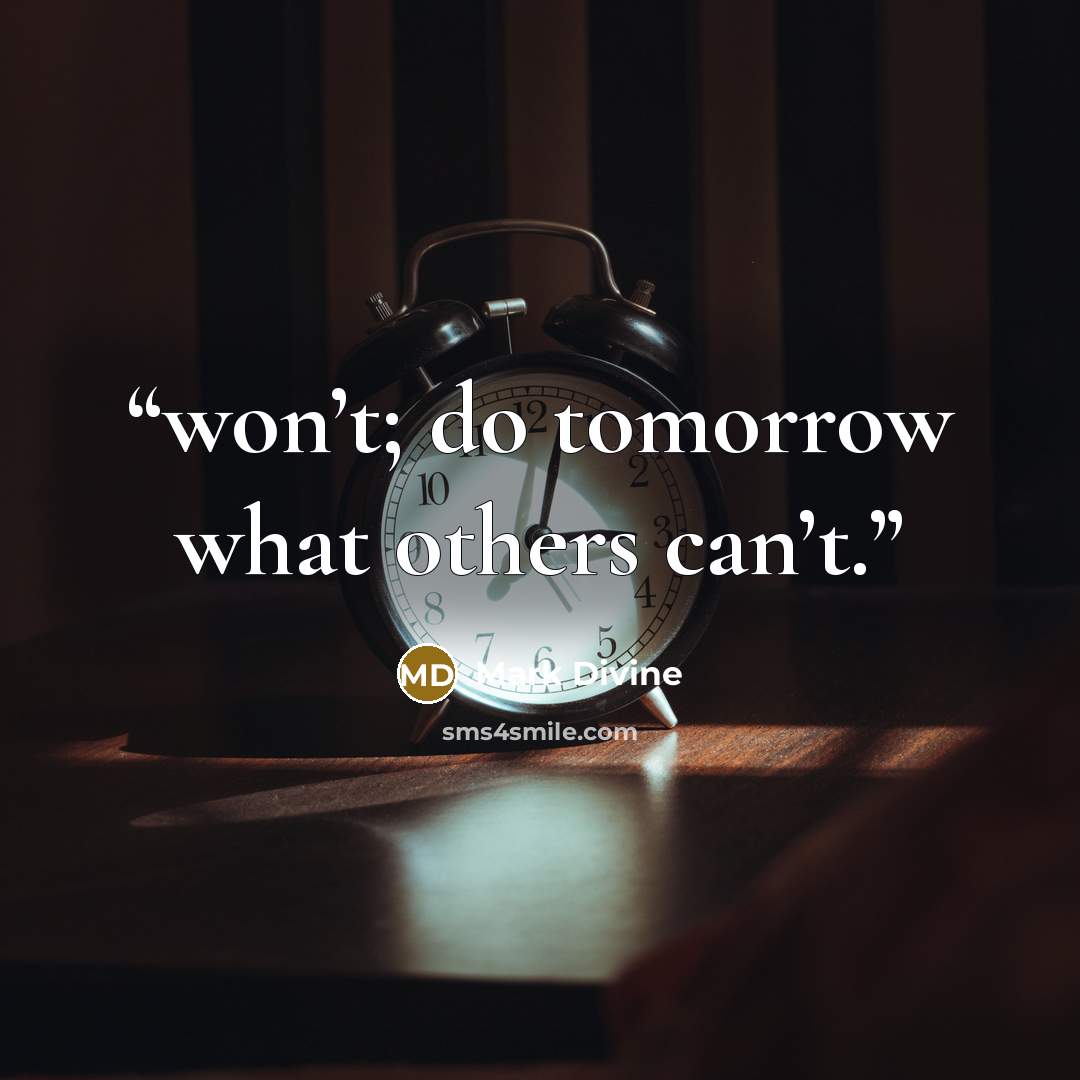 “won’t; do tomorrow what others can’t.” quote by Mark Divine