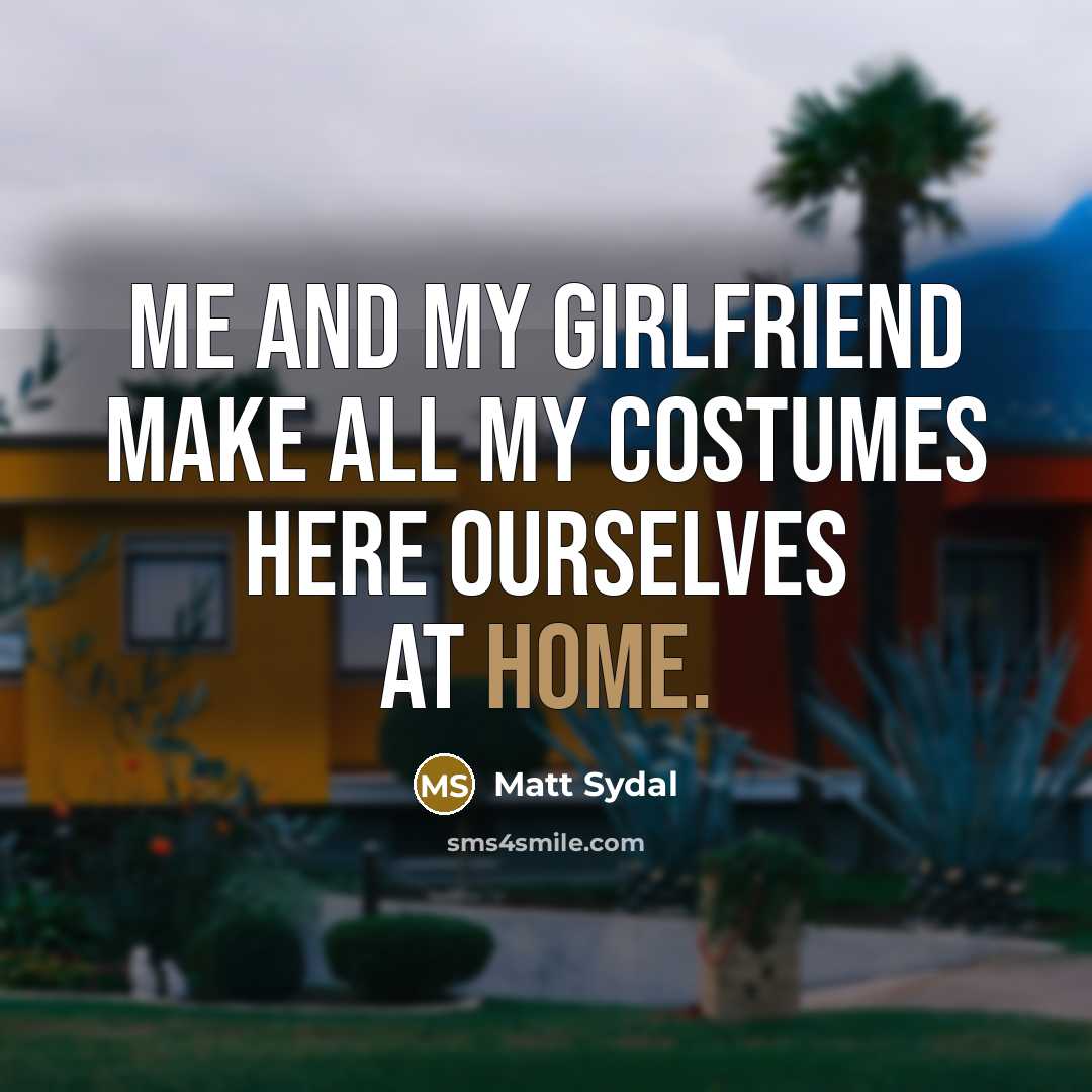 “Me and my girlfriend make all my costumes here ourselves…” quote by Matt Sydal