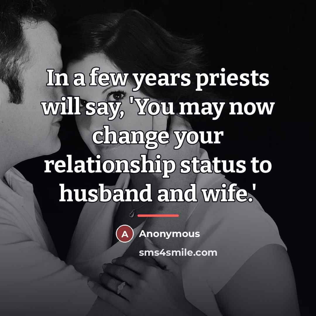 “In a few years priests will say, 'You may now…” quote by Anonymous