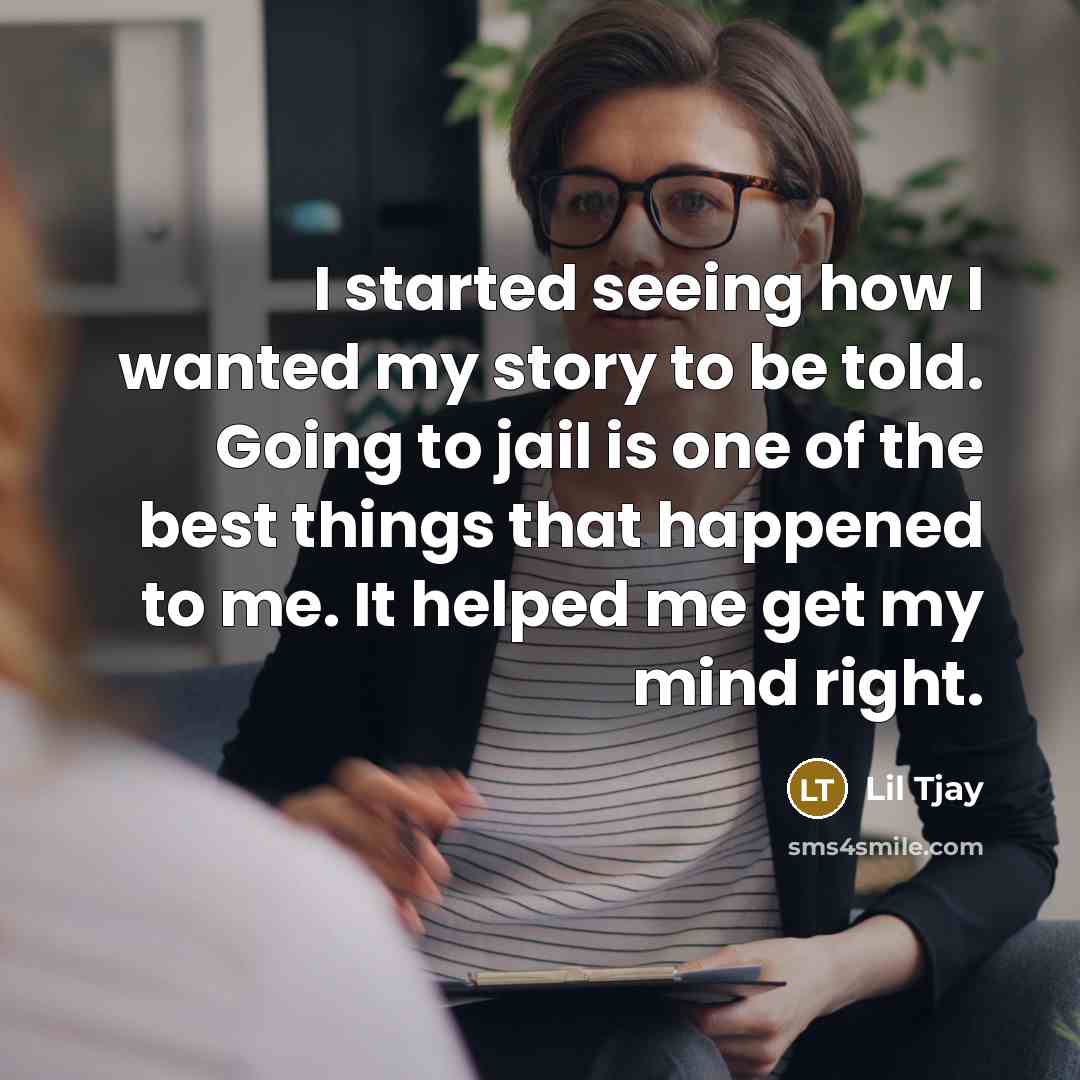 “I started seeing how I wanted my story to be…” quote by Lil Tjay