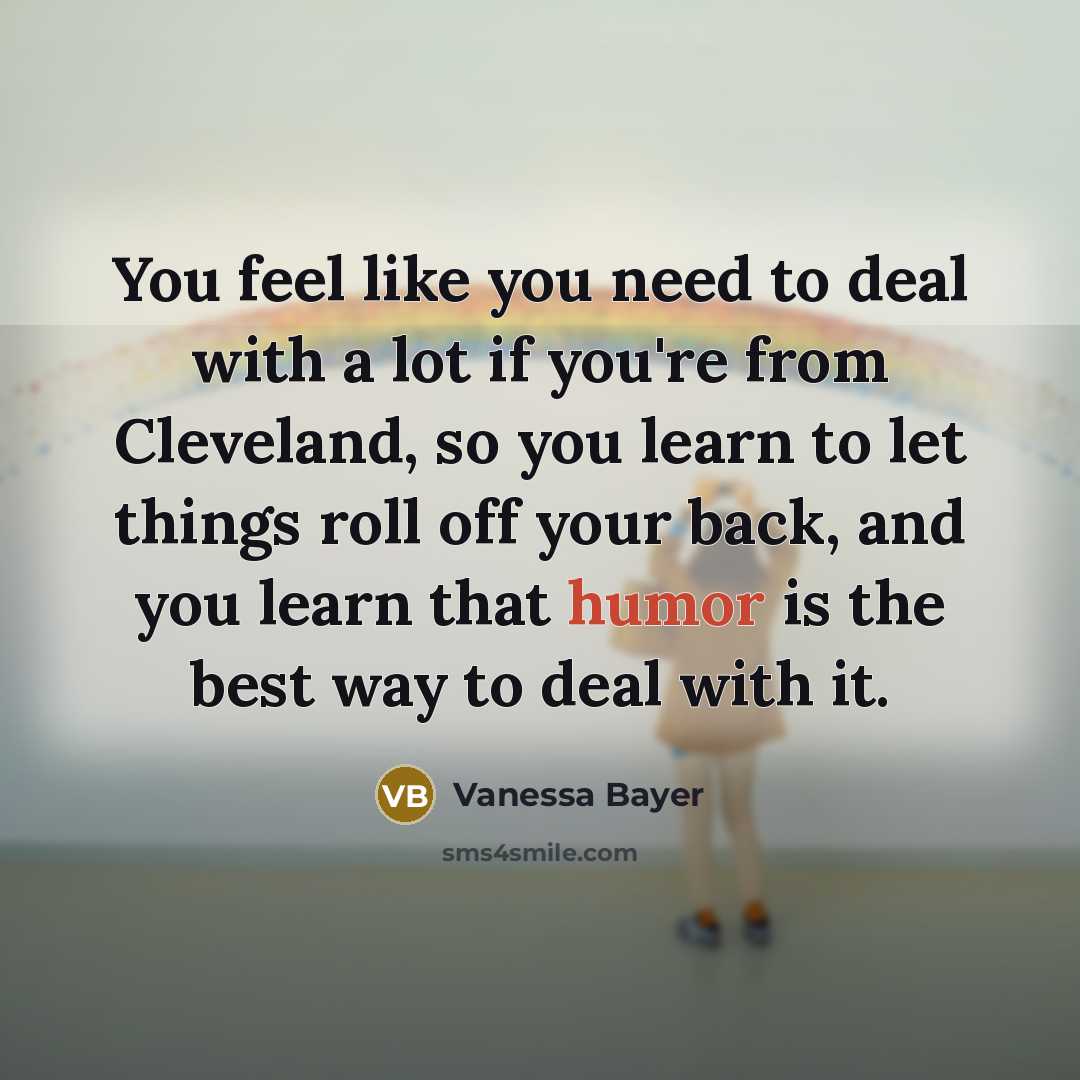 “You feel like you need to deal with a lot…” quote by Vanessa Bayer