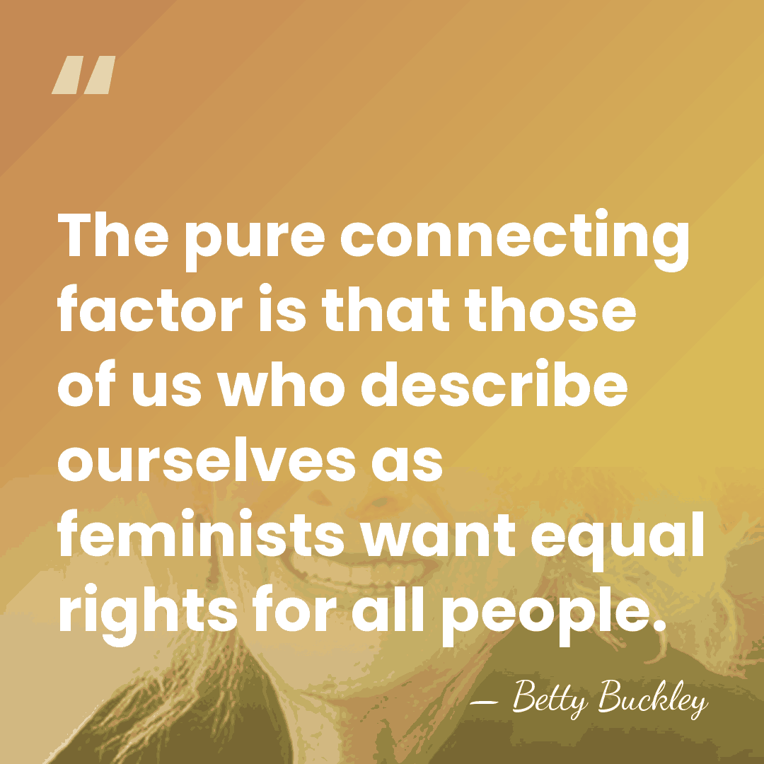 The pure connecting factor is that those of us who describe ourselves&hellip; - Betty Buckley
