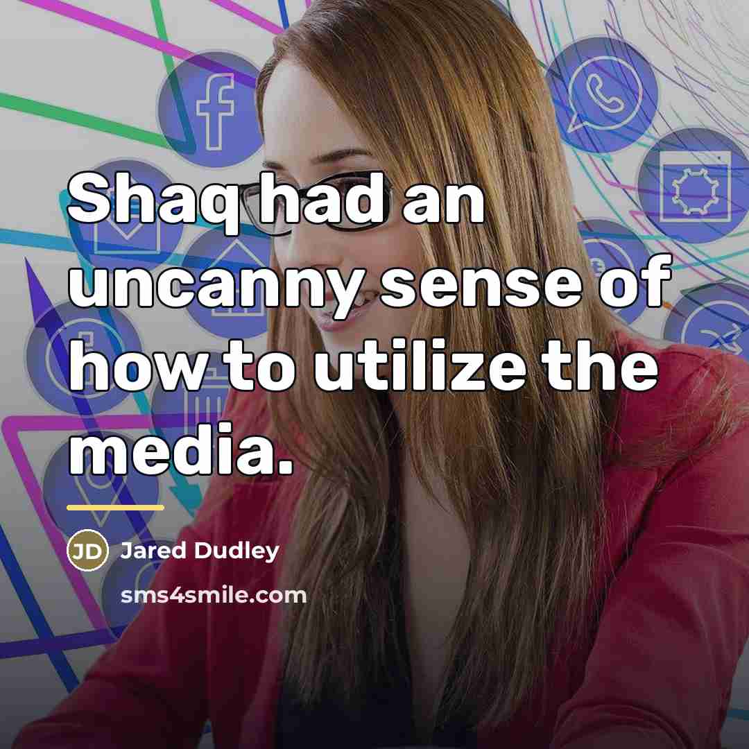 “Shaq had an uncanny sense of how to utilize the…” quote by Jared Dudley